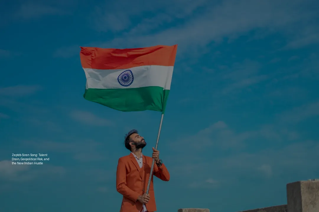 Zepto's Siren Song: Talent Drain, Geopolitical Risk, and the New Indian Hustle